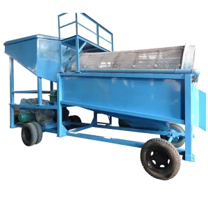 Mobile Mini Trommel Screen Gold Wash Plant Small Trommel Drum Screen Portable Gold Washing Plant Manufacturer