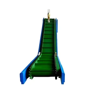 Mobile PVC Corrugated Belt Conveyor Stable Running Large Load for Fertilizer Granule Agricultural Raw Material Delivery System