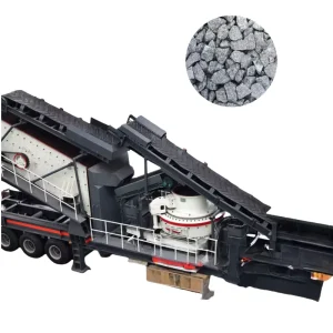 Mobile Quarry Crushing Plants Complete Mobile Stone Breaking Machine Core Motor Engine Gear Movable Jaw Crushing Equipment