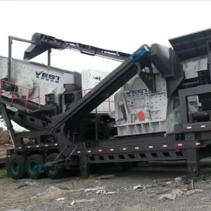 Mobile Quarry Crushing Station with Impact Crusher for Aggregate Stone Crushing Plant