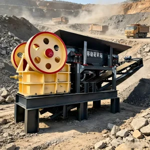 Mobile Rock Crushing Equipment for Mining Quarry Operations Portable Jaw Crusher Machinery for Granite Limestone Processing