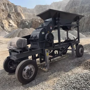 Mobile Rock Diesel Crusher Stone Gold Crusher Sand Making Machine Mining Equipment Stone Crushing Machine