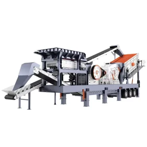 Mobile Rock Stone Crusher Plant Mobile Crushing and Screening System with Impact Crusher Jaw and Screen