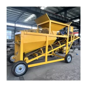 Mobile Rotary Drum Screen Trommelling Machine with Engine & Motor 380V Warranty Soil Screening Equipment
