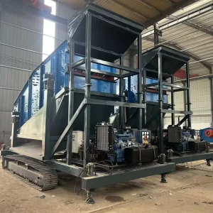 Mobile Screening Machine Vibrating Screen for Iron Ore and Gold Ore Sand