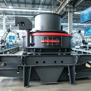 Mobile Stone Crusher Machine Vertical Shaft Impact Crusher for Crushing Quarry Limestone Gravel