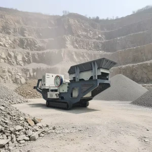Mobile Stone Crusher Plant Track Mounted Crusher for Road Construction & Ore Crushing