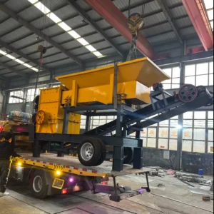 Mobile Stone Crusher for Mining 30 T/h Capacity Low Operating Cost