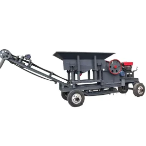 Mobile Stone Crushing and Feeder Screening Equipment Station 100-150 Tph Four Combination Mobile Station