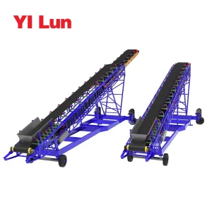 Mobile Telescopic Swing Conveyor for Mine Loading Machine Port Coal Mines Cement Plants