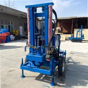 Mobile Water Well Drilling Rig 100m150m200m Portable Well Drilling Machine Water Borehole Drilling Machine