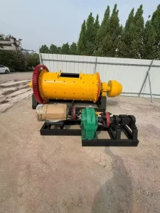 Model 0918 Ball Mill 9001800 Powder Grinding Mill for Gold Ore Quartz Sand Fine Milling with 1 Year Warranty