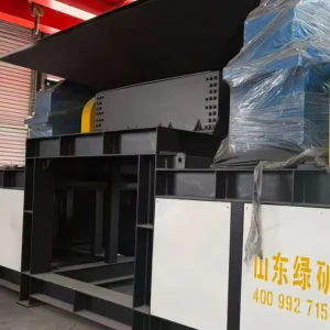 Model 1800 Industrial Metal Shredder High Stability 10 15T H Scrap Metal Processing Line