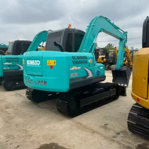 Modern Advanced Hydraulics Heavy Lift Capacity KOBELCO SK75 Used Excavator Yanmar Model for Mining Certified Core