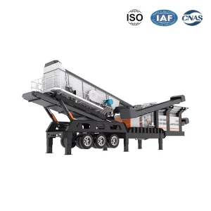 Modular Construction Waste Crushing Plant New Design 80-100tph Complete Set Stone Crusher Vibrating Screen Fitted Motor Bearing