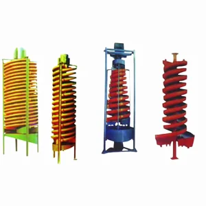Monazite Ore Dressing Equipment Gold Extraction Machine 5LL Fiberglass Coal Spiral Chute Gravity Separation Concentrator