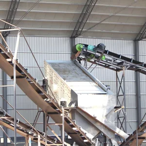 Motorized Circular Vibrating Screen for Construction Industry Aggregate Separation and Screening Equipment