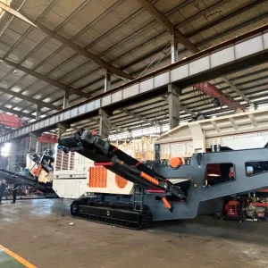 Movable 100 200TPH Crusher Plant Portable Quarry Ore Stone Impact Crusher