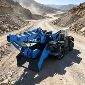 Mucking Loader Underground Mining Machinery Hydraulic Rock Digging Slag Remover Tunnel Mucking Machine