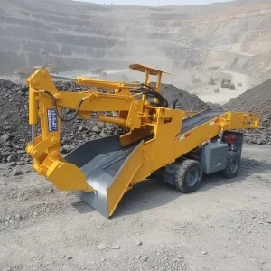 Mucking Rock Loader Machine and Efficient Mucking Machine Loader for Tunneling and Excavation