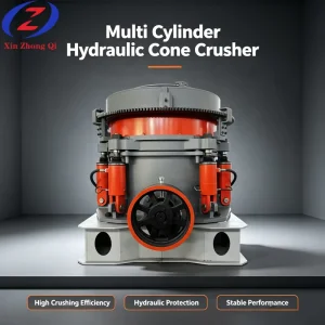 Multi Cylinder Hydraulic Cone Crusher High Output Stable Operation for Quarry & Mining Applications