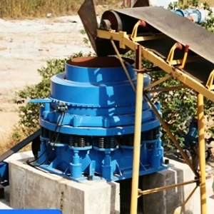 Multi Cylinder Hydraulic Cone Crusher Machine Engine High Productivity Max 850t h Capacity for Hard Rock Stone Secondary