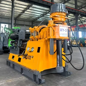 Multi Drill Diesel 200M Mining Core Drilling Machine Crawler Type Portable Water Well Drilling Rig with Gearbox and Pump