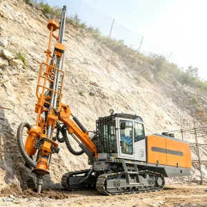 Multi Functional Diesel Powered Mining Drilling Rig Hydraulic Control Adjustable Drill Angles Pump Engine for Deep Core Drilling