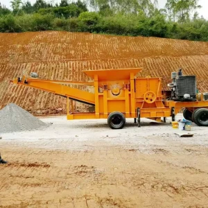 Multi Functional Mobile Crushing and Screening Station Integrated Screening for High Quality Aggregate