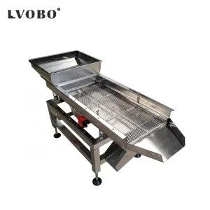 Multi-Layer Linear Vibrating Sieve Machine with Bearing and Engine for Ore Industrial Use