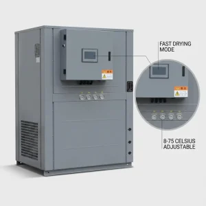 Multi Purpose Heat Pump Dryer for Coconut Banana Cassava Processing 280kg