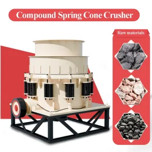 Multifunctional Hydraulic Cone Crusher Spring Cone Crusher Compound Crushing Equipment for Different Stone Materials