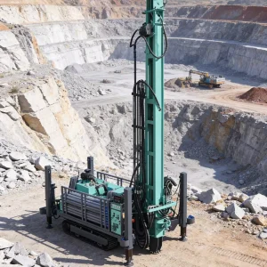 Multifunctional Reverse Circulation Drilling Rig Gearbox Motor Mobile for Mine Exploration Deep Water Well Drilling