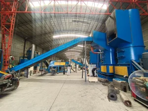 Municipal Waste Recycling Plant Food Waste Disposer Intelligent Waste Sorting Machine Engine Gear 10 400 Tons Capacity CE