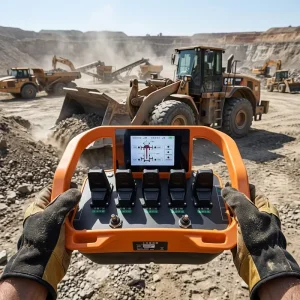 NOMI Mining Loader Industrial Remote Controller Explosion Proof Optional Hydraulic Radio Remote for Underground Mining Equipment