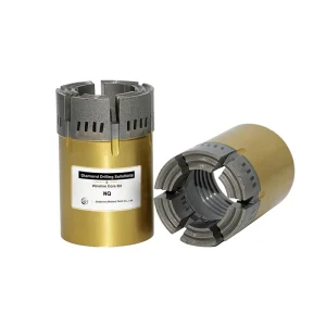 NQ Wireline Impregnated Diamond Core Bit Stable ROP Medium Depth Mineral Prospecting Drill Bit