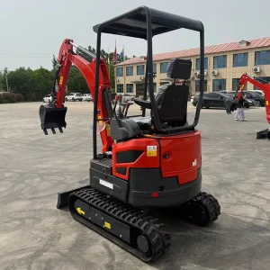 New Arrival Mini Excavator Crawler Micro Digger Farm Small Excavator With Hedge Trimmer Multi Function Excavator