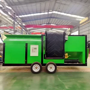 New Customizable Direct Supply OEM Manufacturer Efficient Portable Garden Soil Topsoil MTS1022 Rotary Screen