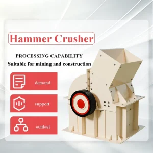 New Design PC Series Clinker Crusher Hammer Low Fineness Discharge Cavity Durable Breaking Equipment Coal and Mineral Processing