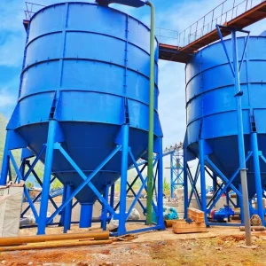 New Design Water Treatment Sludge Dewatering Deep Cone Thickener with Motor and Engine 50 600t/h Productivity 380V 220V