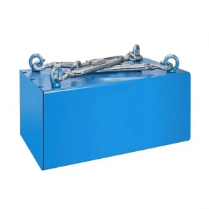 New High Rigidity Electromagnetic Magnetic Separator Round Shape Suspended Dry Type 220V 50KG Shandong Origin