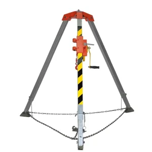 New Limited Space Rescue Tripod Extendable Aluminum Alloy Fire Emergency Lifting Bracket 300kg Load Capacity 10m Extendable