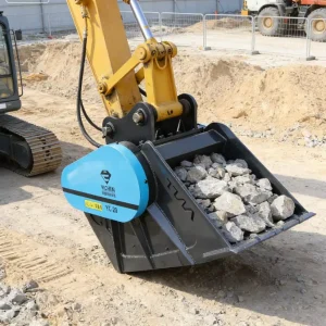 New Model Construction Crusher Bucket Multifunctional Excavator Attachment Skidsteer Crusher Bucket