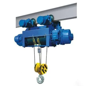 New Release High Quality 2Ton 5Ton 10Ton Electric Hoist Motor High Efficiency Electric Wire Rope Hoist Trolley Single Girder