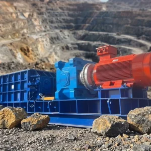 New Twin Shaft Mineral Sizer Roller Crusher 1000t h Capacity AC Motor Low Power Consumption for Coal Quarry Use