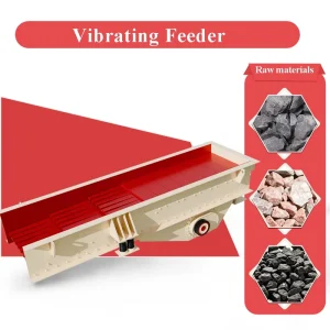 New Type Easy Maintenance Vibrating Feeder for Bulk Material in Open Pit Underground Mine Mineral Quarry Mining Processing Plant