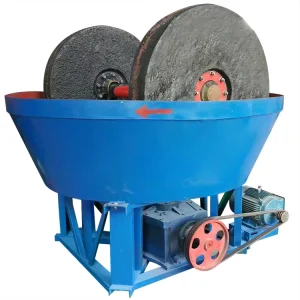 New Type Machine Rock Grinder Stone Gold Miller Wet Grinding Pan Mill Gold Milling Machine for Gold Grinding