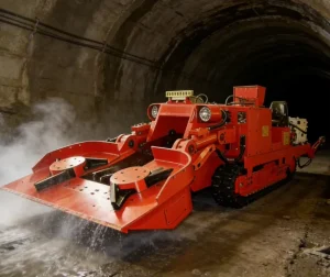 New ZMX75 Mini Mining Excavator 75kW Roadheader Small Tunnel Boring Star Wheel Loading Type Tunneling Machine Mining