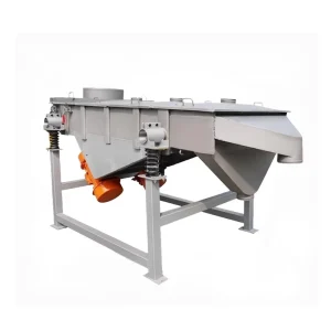 No Mesh Blockage Design Linear Vibrating Screen Granule Analysis Liquid Chemical Processing Double Motors Customizable