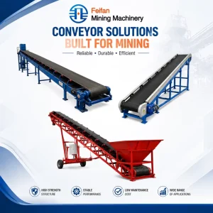 OEM Durable Mining Conveyor Belt System Heavy Load Aggregate Conveying Machine for Quarry Stone Crusher Line